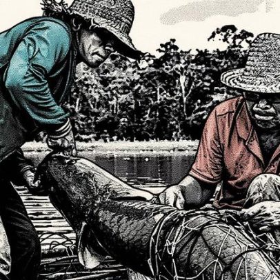 Pirarucu se torna fonte de renda com manejo sustentável na Amazônia