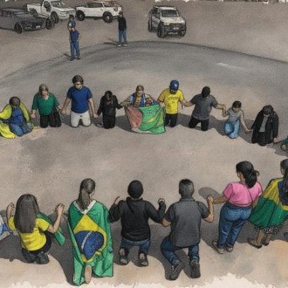 Bolsonaro se prepara para julgamento com oração e feijão de Michelle