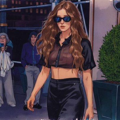 Filha de Nicole Kidman, Sunday Rose, brilha com top transparente na NYFW