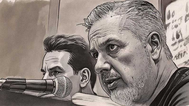 José Boto durante entrevista coletiva do Flamengo no Mundial de Clubes (Foto: Reprodução)