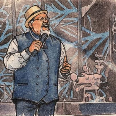 Jorge Aragão se apresenta em show gratuito no Theatro Municipal do Rio de Janeiro