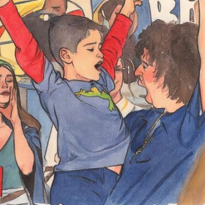 Ryan e Dedé encantam público em emocionante batalha de rimas no palco