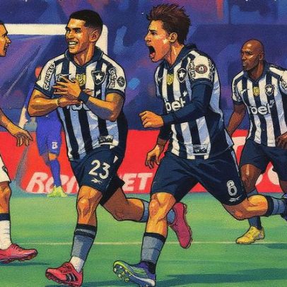 Botafogo supera Atlético-MG em jogo emocionante com um jogador a menos