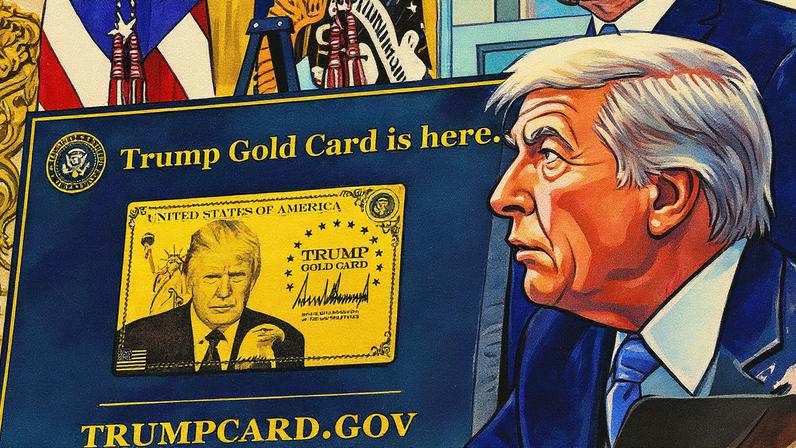 Apresentação da Tarjeta Oro na Casa Branca, em 19 de setembro (Foto: Reprodução)