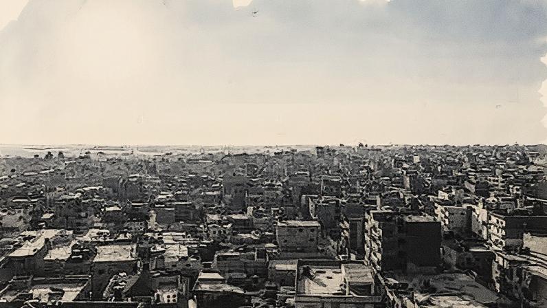 Vista general de los edificios de la ciudad de Arish (Egipto), el 24 de enero de 2023.