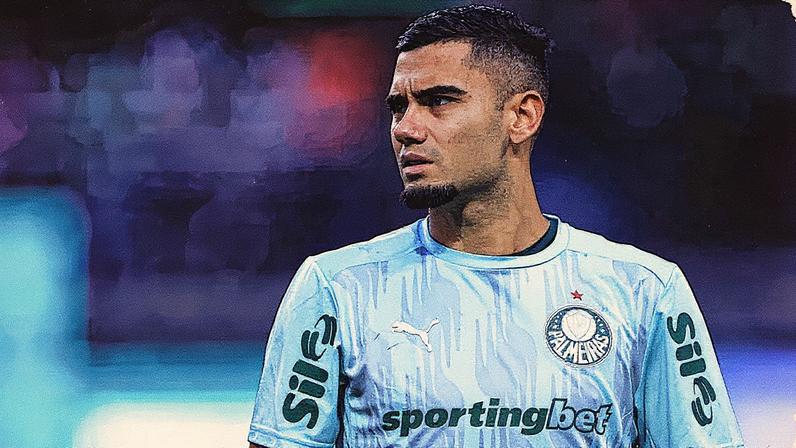 Andreas Pereira, meio-campista do Palmeiras (Foto: Ettore Chiereguini/AGIF)