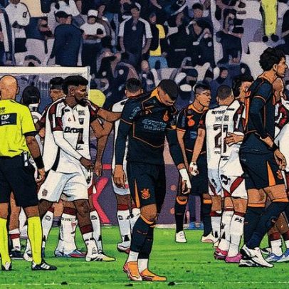 Dorival Júnior critica arbitragem após lance simples no Corinthians