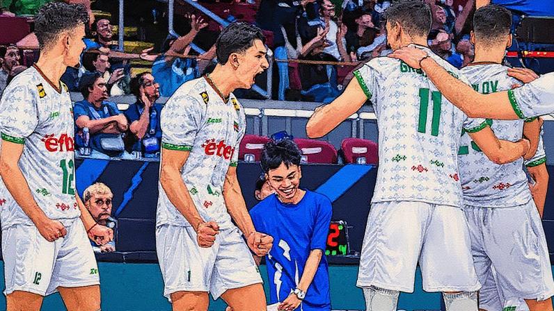 Bulgária vence EUA nas quartas de final do Mundial de Vôlei masculino (Foto: Volleyball World)