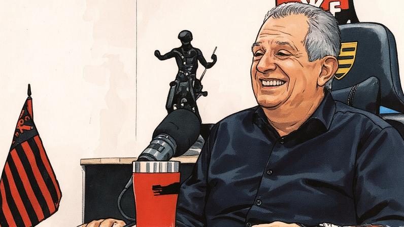 BAP é o presidente do Flamengo (Foto: Reprodução)