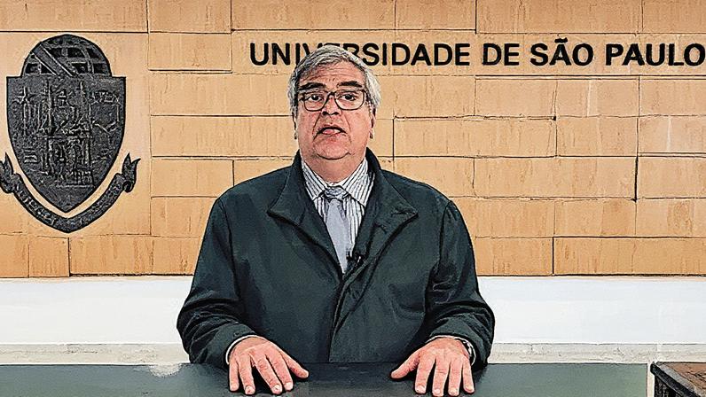 Carlos Gilberto Carlotti Junior, reitor da USP • Reprodução/USP