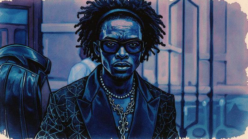 D4vd on June 26, 2025 in Paris Edward Berthelot/Getty Images