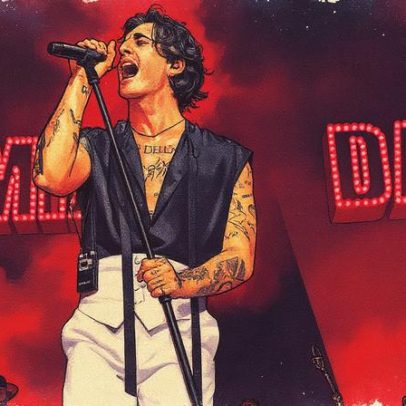 Damiano David encanta público com performance ao vivo de 'Talk to Me' em Madrid