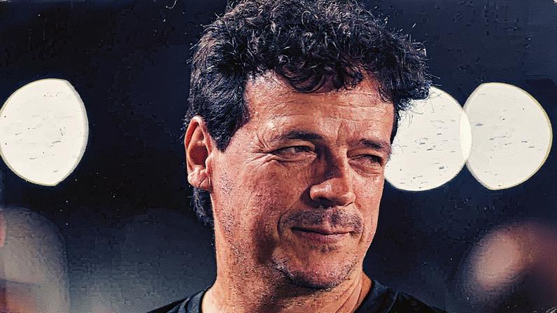 Fernando Diniz durante duelo entre Vasco e Bahia, pelo Brasileirão (Foto: Thiago Ribeiro/AGIF)