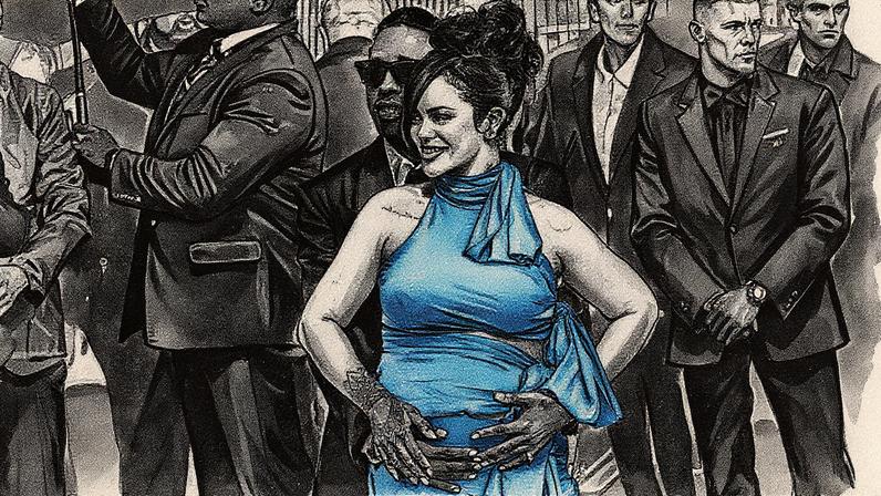 A$AP Rocky and Rihanna at the premiere of 'Highest 2 Lowest' at the 2025 Cannes Film Festival. Gisela Schober/Getty Images