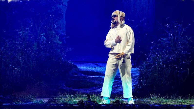 Bad Bunny performs in San Juan, Puerto Rico in July