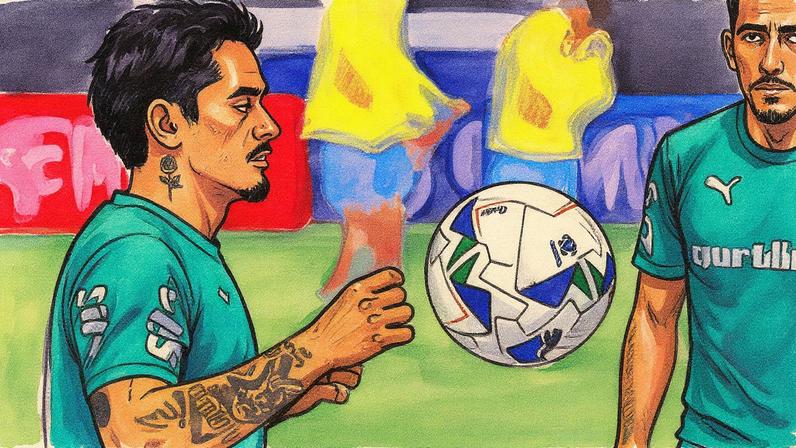 Khellven, lateral-direito do Palmeiras (Foto: Cesar Greco/Palmeiras/by Canon)