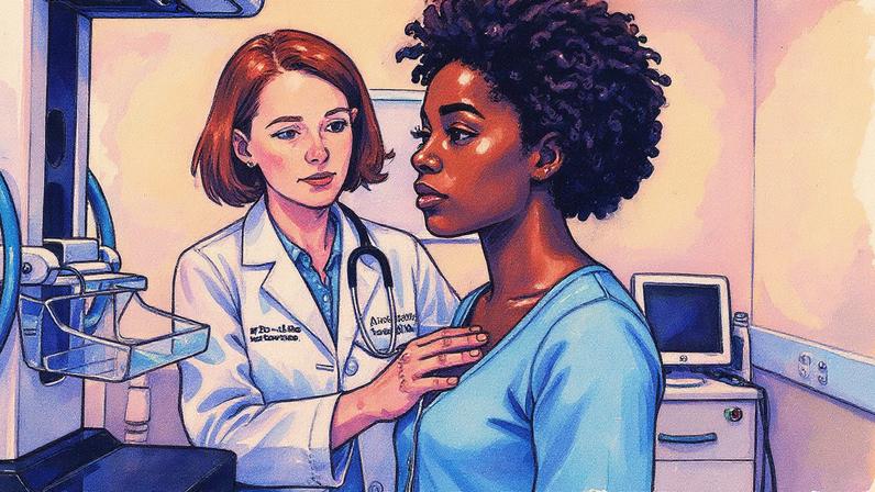 Mamografia: O Outubro Rosa é mês dedicado ao combate ao câncer de mama. Foto: Reprodução