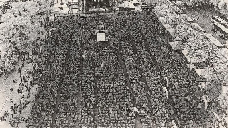 Durante a programação, pastores ressaltaram a importância da unidade cristã e da Bíblia como guia espiritual e moral - Foto: Reprodução/Evangélico Digital