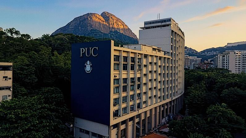 Fachada da PUC-Rio • PUC-Rio/Divulgação