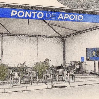 Tenda evangélica oferece conforto a romeiros em Aparecida