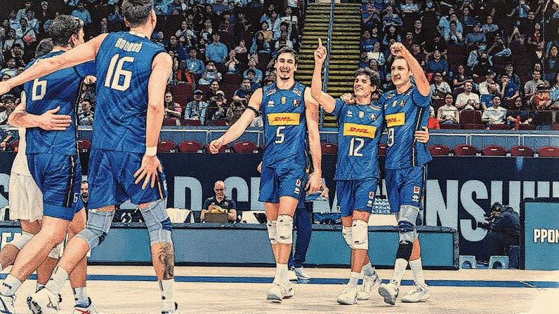 Seleção italiana está na final do Mundial de Vôlei masculino (Foto: Volleyball World)