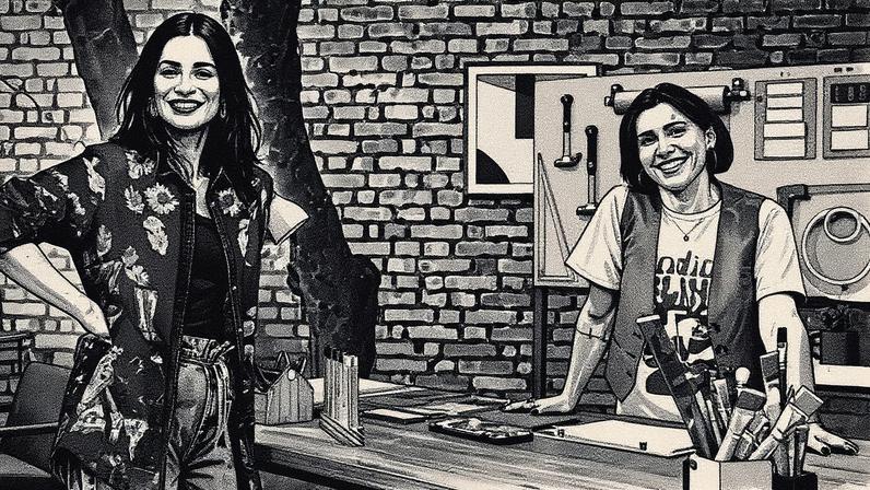 Modelo e arquiteta apresentam a sexta temporada do programa "Menos É Demais" (Foto: Reprodução)