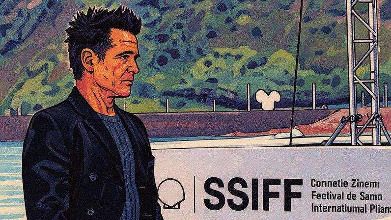 Colin Farrell apresenta ‘Maldita sorte’ durante evento em San Sebastián (Foto: Reprodução)
