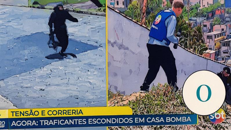 Sensacionalismo no programa 'Primeiro Impacto' do SBT (Foto: Reprodução)