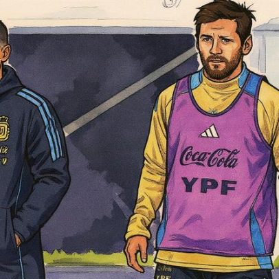 Scaloni pede tranquilidade sobre possível ausência de Messi na Copa de 2026