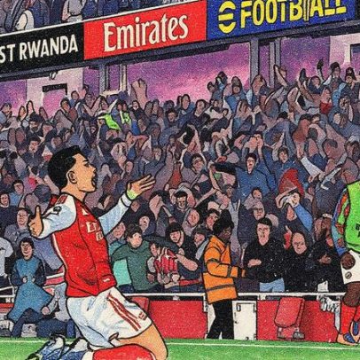 Arsenal empata com Manchester City após golaço de Martinelli nos acréscimos