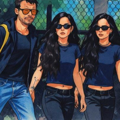 Zoe Kravitz e Harry Styles se encontram e conhecem amigos em comum