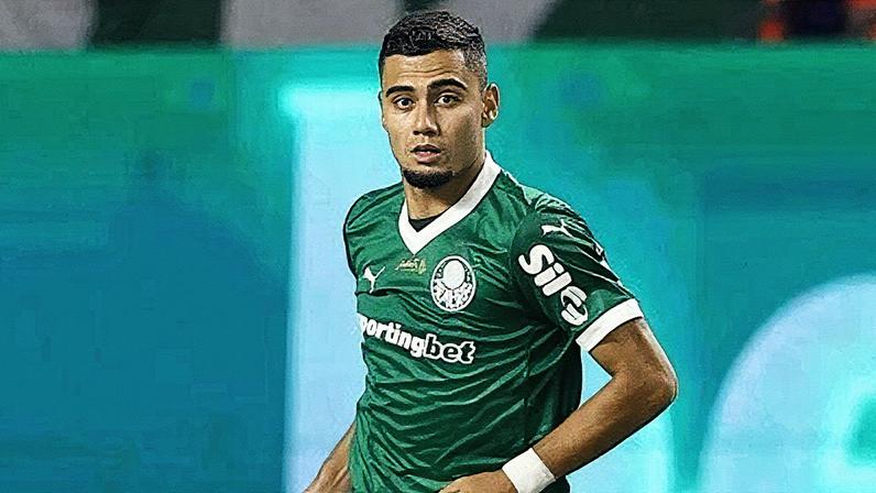 Andreas em sua estreia com a camisa do Palmeiras (Foto: Reprodução)