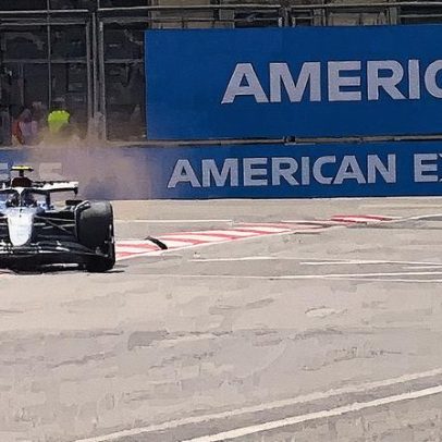 Borracha causa interrupção de 25 minutos em treino na zebra de Baku