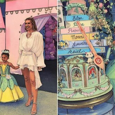 Léo Santana e Lore Improta celebram aniversário de 4 anos da filha com festa especial