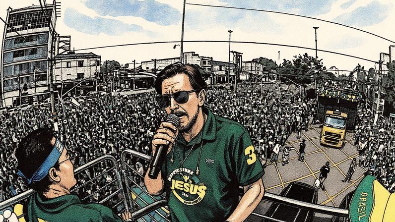 33ª edição da Marcha Para Jesus em São Paulo (Foto: Reprodução)