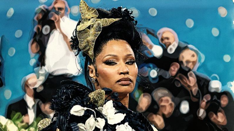 Nicki Minaj faz uma publicação no X, sugerindo uma data de lançamento que os fãs acreditam ser do seu sexto álbum de estúdio, previsto para o próximo ano (Foto: Reprodução)