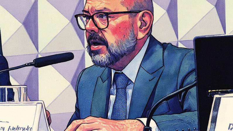 Ex-presidente do INSS, José Carlos Oliveira, durante evento (Foto: Reprodução)