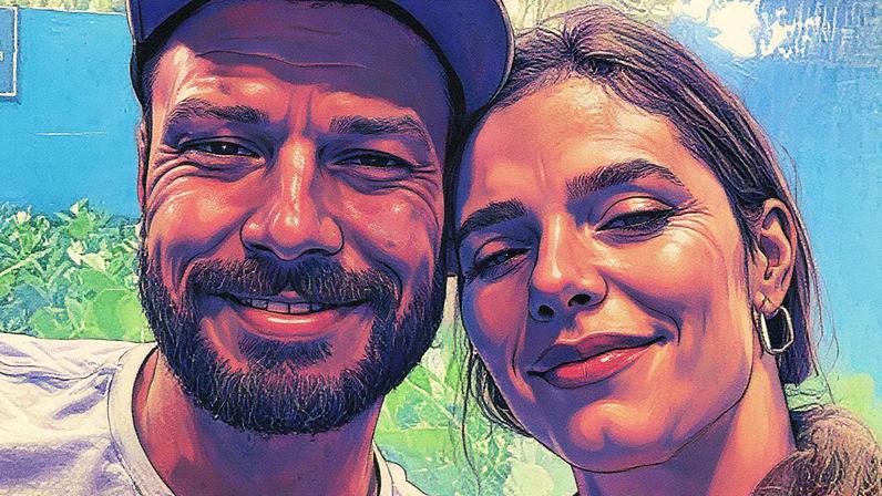 Fernanda Lima e Rodrigo Hilbert posam juntos em um evento (Foto: Reprodução)