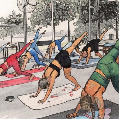 Ioga no Rio oferece aulas gratuitas com brunch e vinho em eventos especiais