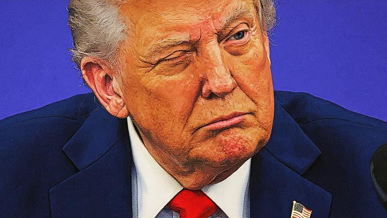 Trump participa de reunião bilateral com o premiê britânico Keir Starmer nos arredores de Londres (Foto: Reprodução)