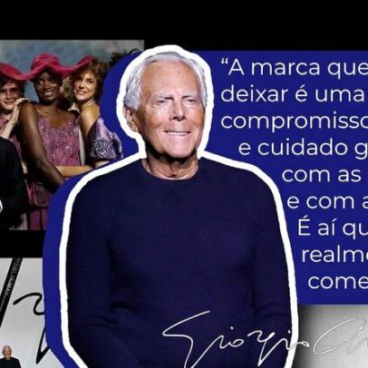 Giorgio Armani transforma a moda e estabelece novos padrões de elegância global