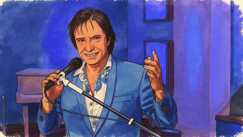 Roberto Carlos em campanha publicitária como embaixador do Banco Mercantil (Foto: Reprodução)