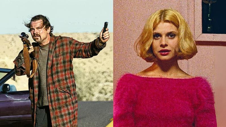 Filmes "Uma batalha após a outra" e "Paris, Texas" exibidos em uma tela (Foto: Reprodução)