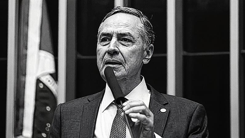 Presidente do Supremo Tribunal Federal, Luís Roberto Barroso, em evento oficial (Foto: Reprodução)