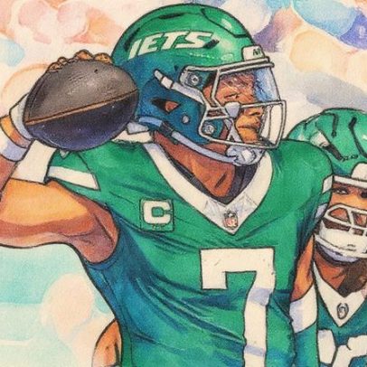 Justin Fields, quarterback dos Jets, sofre concussão na derrota para os Bills