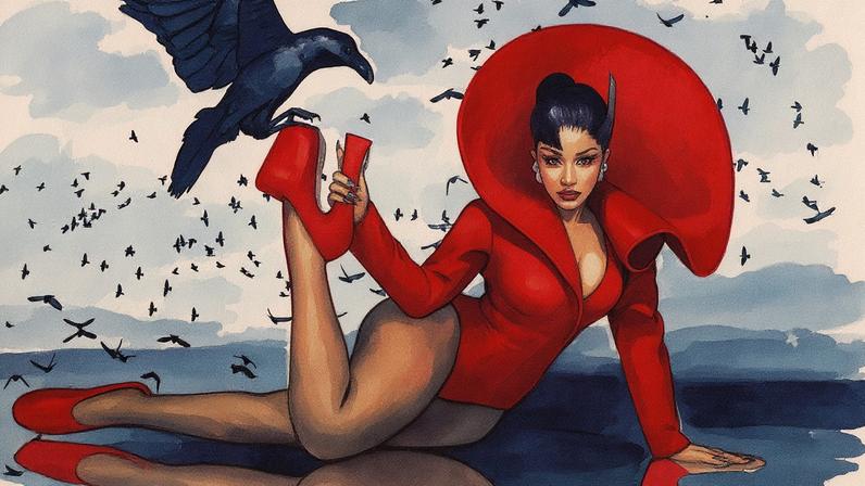 Cardi B busca retornar ao topo com seu segundo álbum 'Am I the Drama?' (Foto: Reprodução)