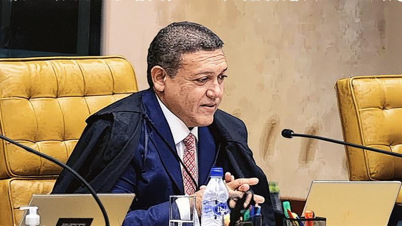 Ministro do STF Kassio Nunes Marques em evento oficial (Foto: Reprodução)