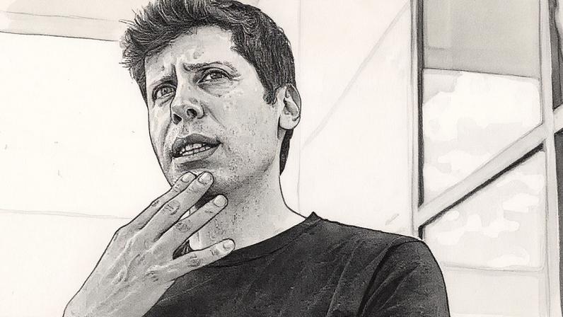 Sam Altman, CEO da OpenAI, fala com a imprensa após uma sessão de perguntas e respostas no centro de dados da OpenAI em Abilene, Texas (Foto: Reprodução)