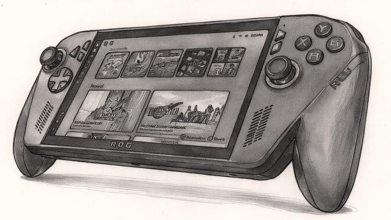 The Xbox Ally on a black background. © Microsoft