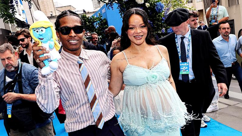 Rihanna and A$AP Rocky's third baby has arrived. Getty Images for Paramount Pictures